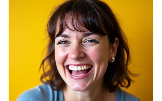 Portrait of Celeste Barber, Australian comedian